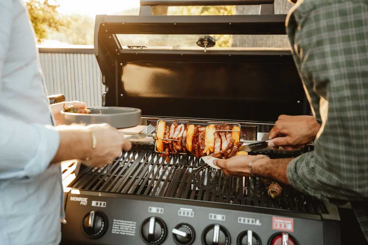 GIRARROSTO PER BBQ UNIQ PRO, KANSAS II PRO 3 + 4, MONROE PRO 3 + 4, COLORADO 3 + 4 e CHICAGO 3 + 4