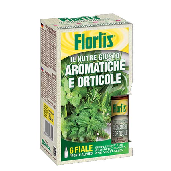 IL NUTRE GIUSTO PER AROMATICHE ED ORTICOLE 6 FIALE DA 35ML