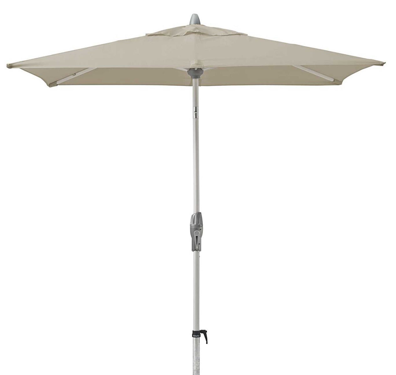 OMBRELLONE PUSH UP 250X200 PALO CENTRALE TORTORA
