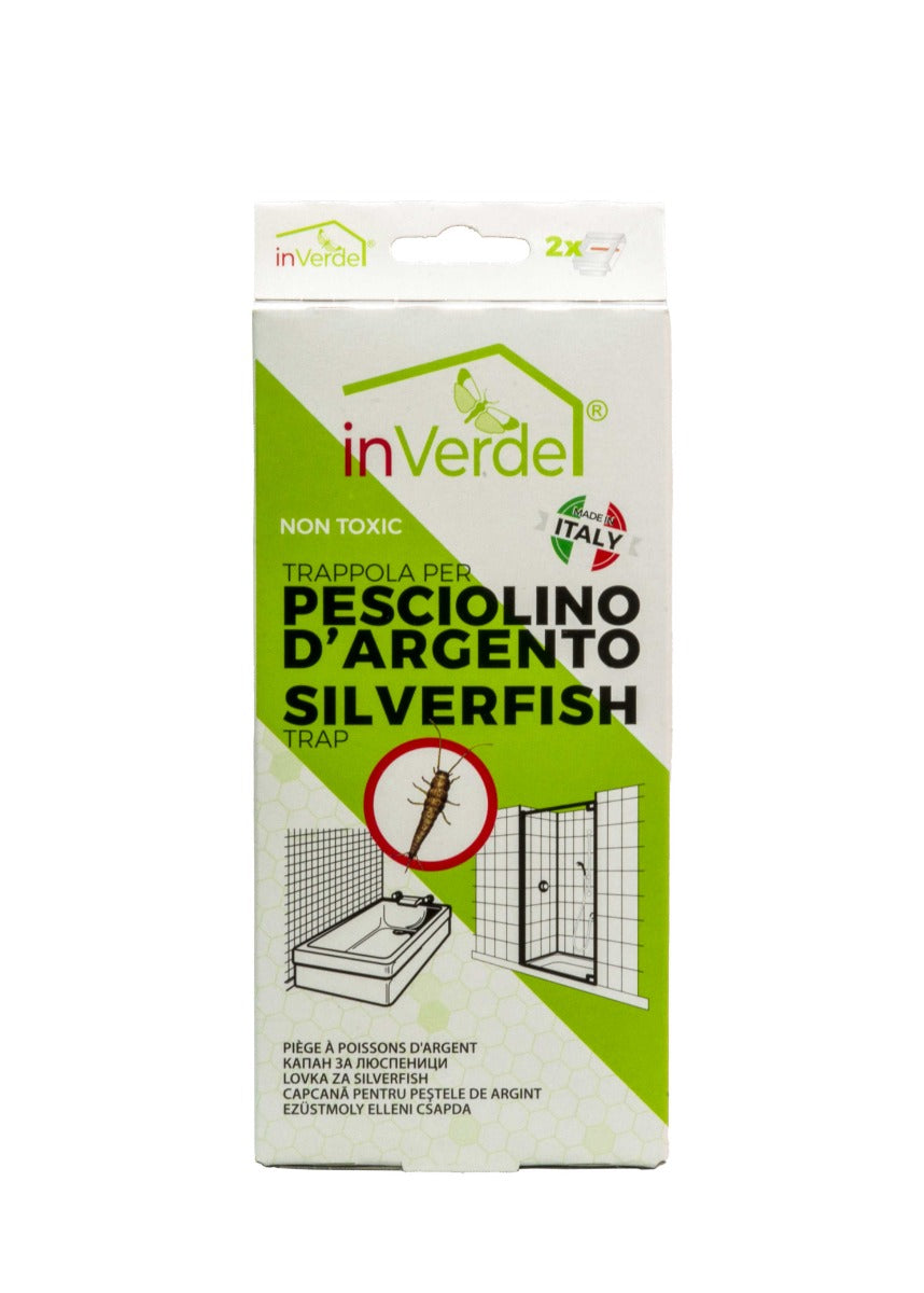 TRAPPOLA PER PESCIOLINO D'ARGENTO 2PZ
