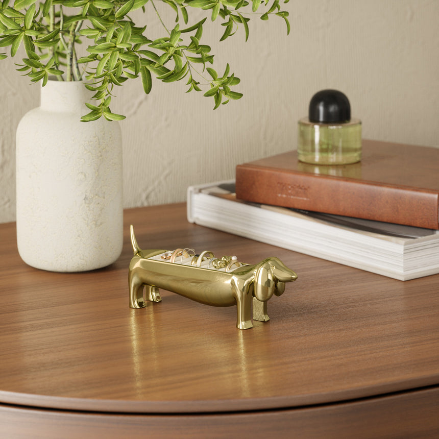 Porta Anelli Dachsie Ottone UMBRA