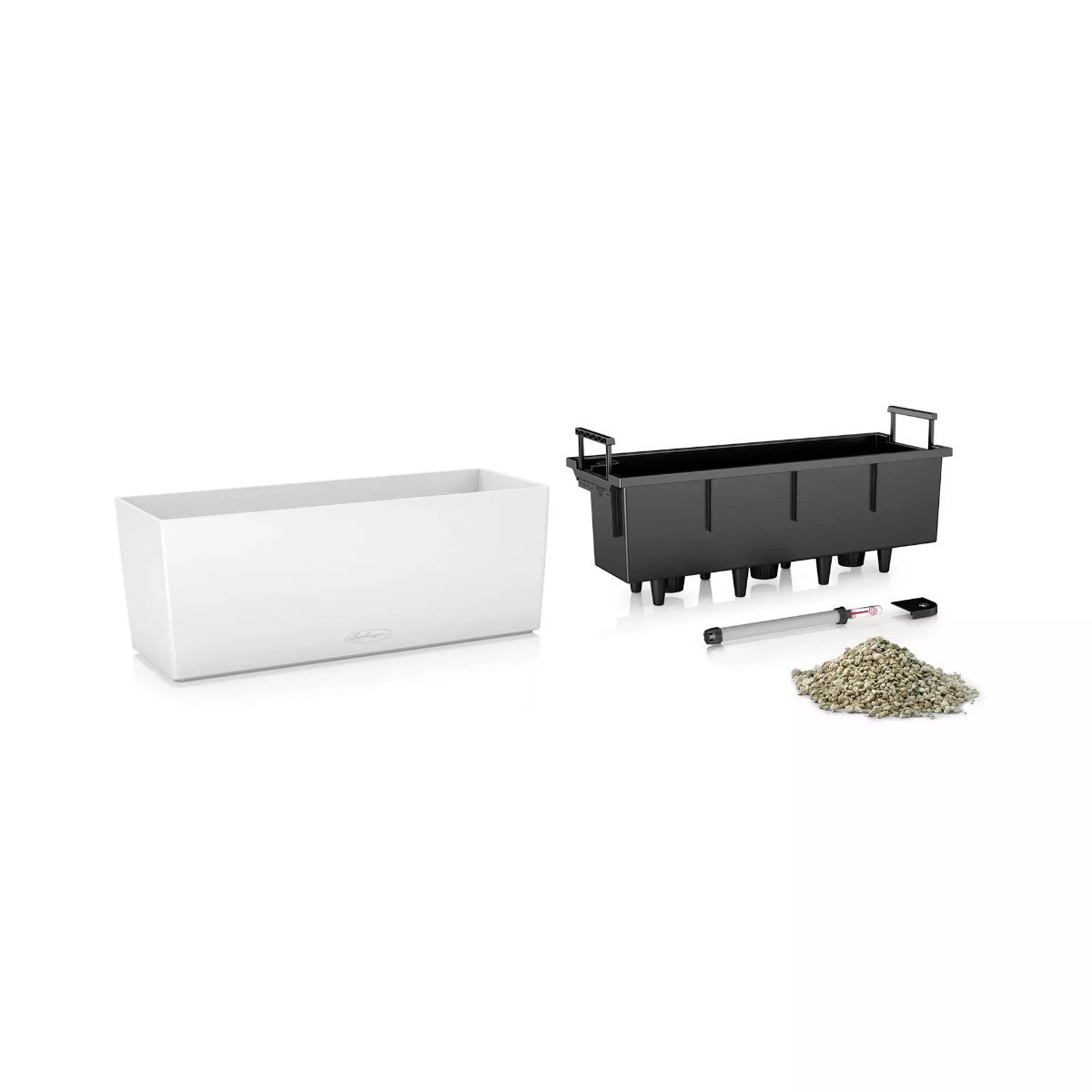 FIORIERA BALCONERA COLOR 50CM ANTRACITE