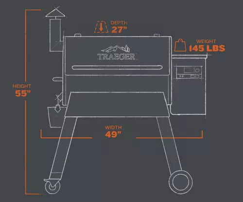 BARBECUE A PELLET PRO 780