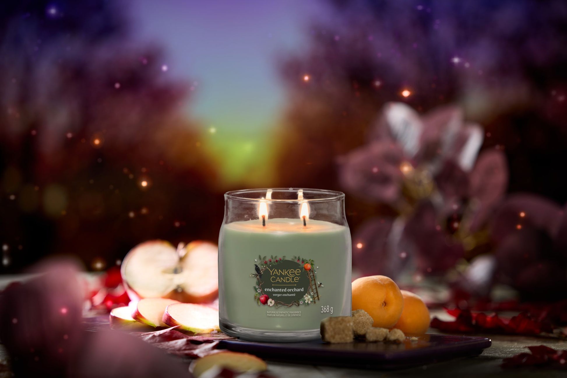 YANKEE CANDLE Giara Media in vetro Signature Enchanted Orchard