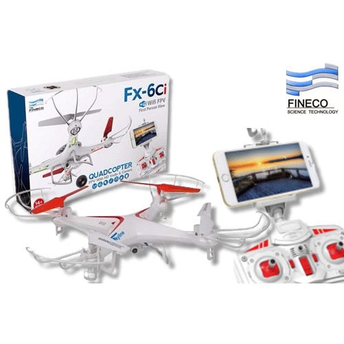 DRONE DA 37CM CON RADIOCOMANDO DA 2,4 GHZ CON CAMERA