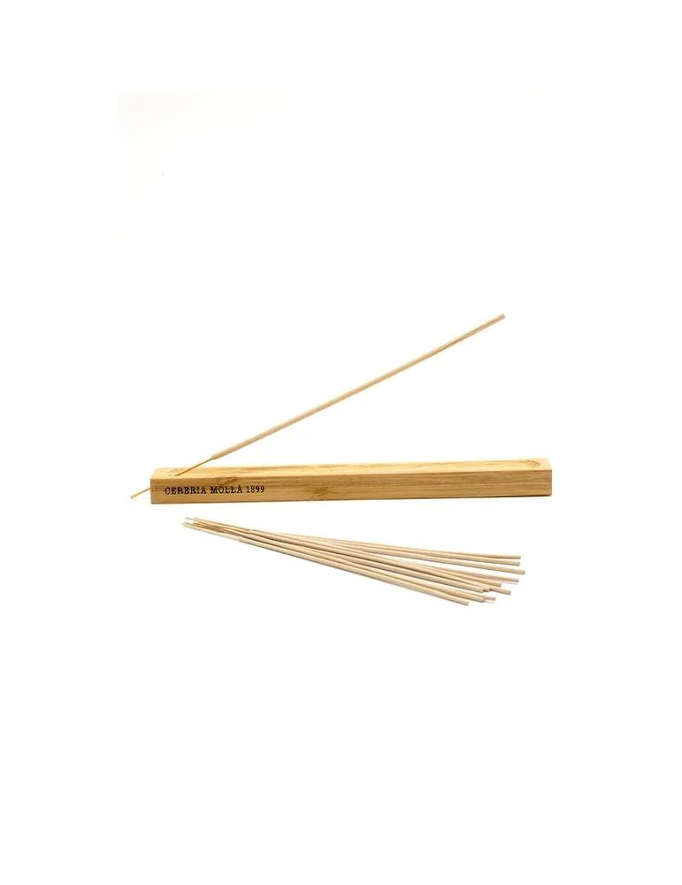 Cereria Molla Porta Incenso in Bambù 22,7x2,5x1,4 cm Naturale