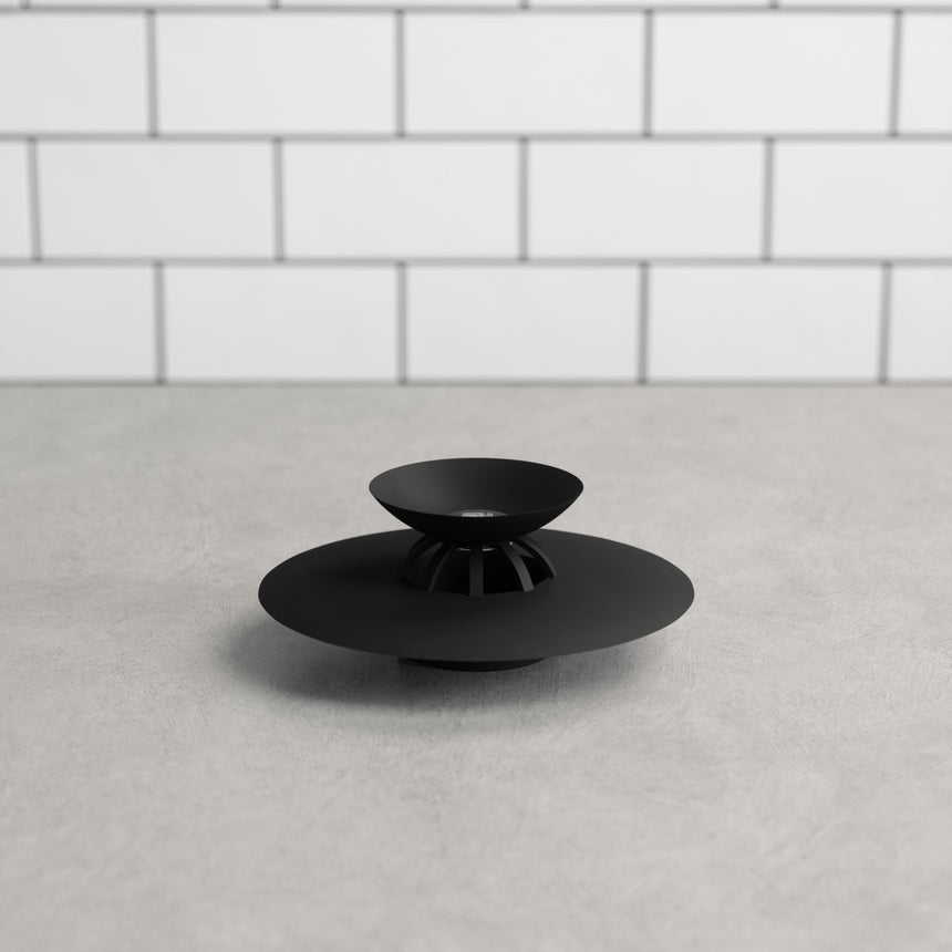 Tappo di scarico e filtro per capelli Flex D7,5cm H2,5cm Nero UMBRA