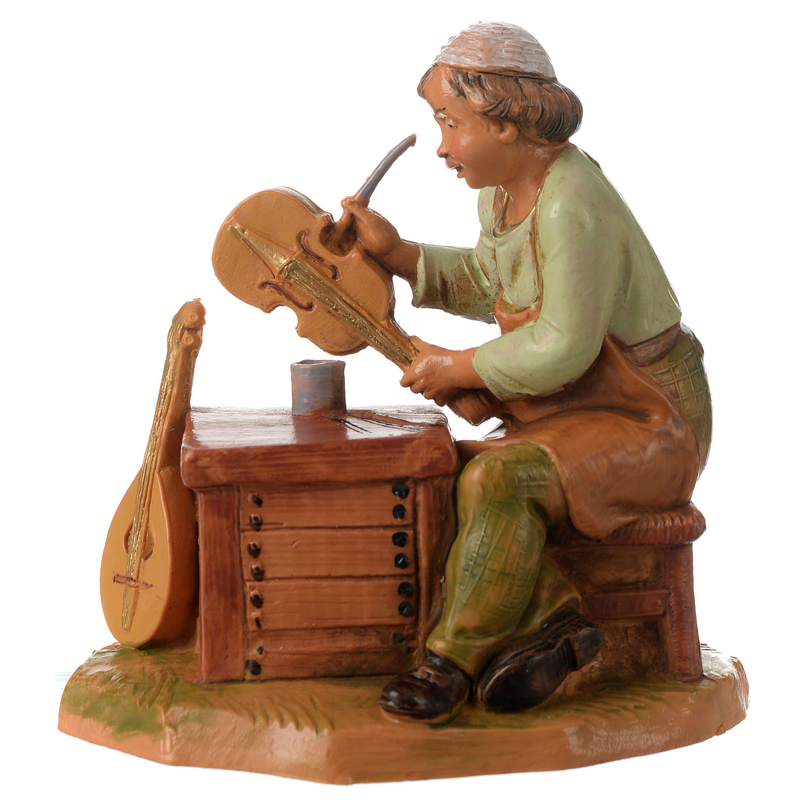 FABBRICANTE DI STRUMENTI MUSICALI 12CM IN RESINA