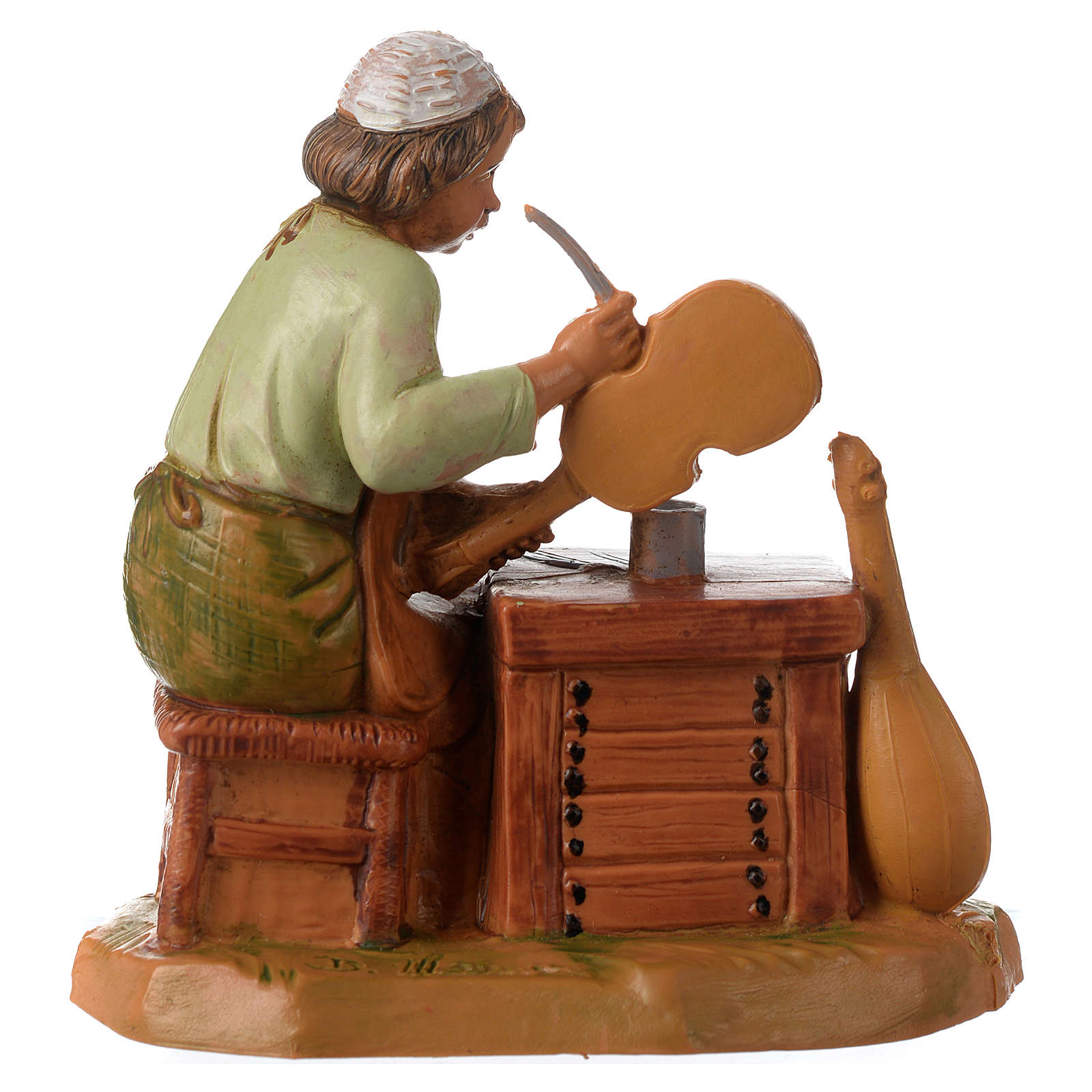 FABBRICANTE DI STRUMENTI MUSICALI 12CM IN RESINA