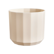 Vaso Facet Round D17 x H15 cm Rosa Mandorla ELHO