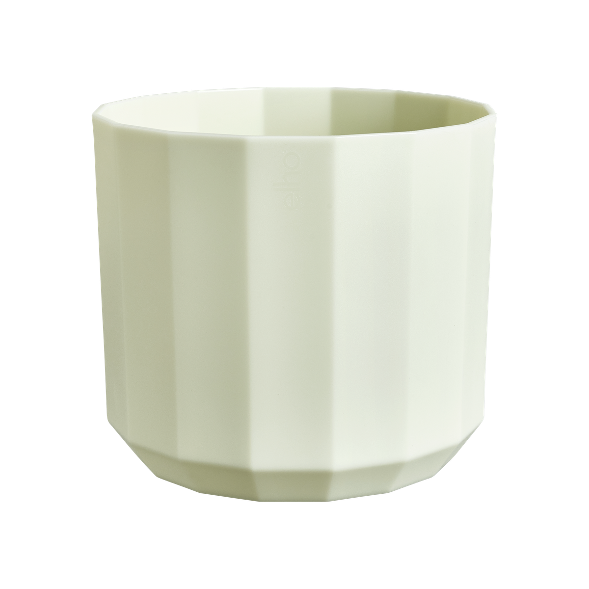 Vaso Facet Round D 17 x H 15 cm Verde Tè ELHO