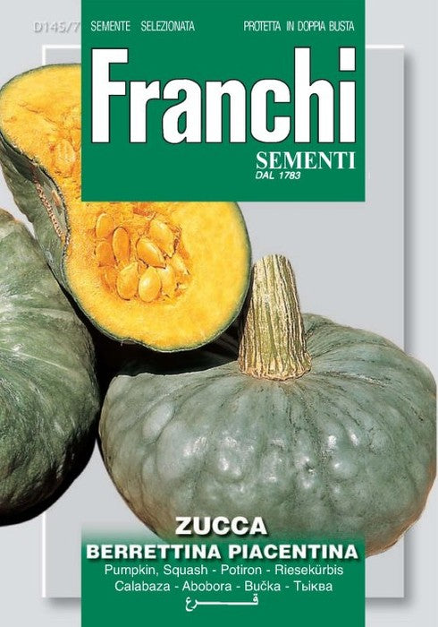 BUSTINA SEMI DI ZUCCA BERRETTINA PIACENTINA
