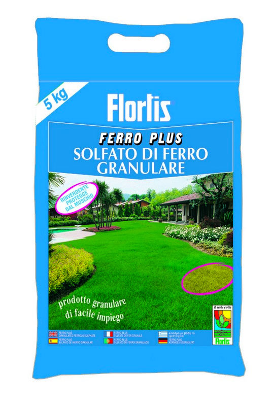 CONCIME SOLFATO DI FERRO GRANULARE FERRO PLUS 5 KG