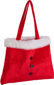 borsa natalizia 46x37cm - rossa