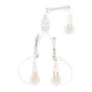 CONNETTORE SMART SYSTEM 2 USCITE CAVO TRASPARENTE