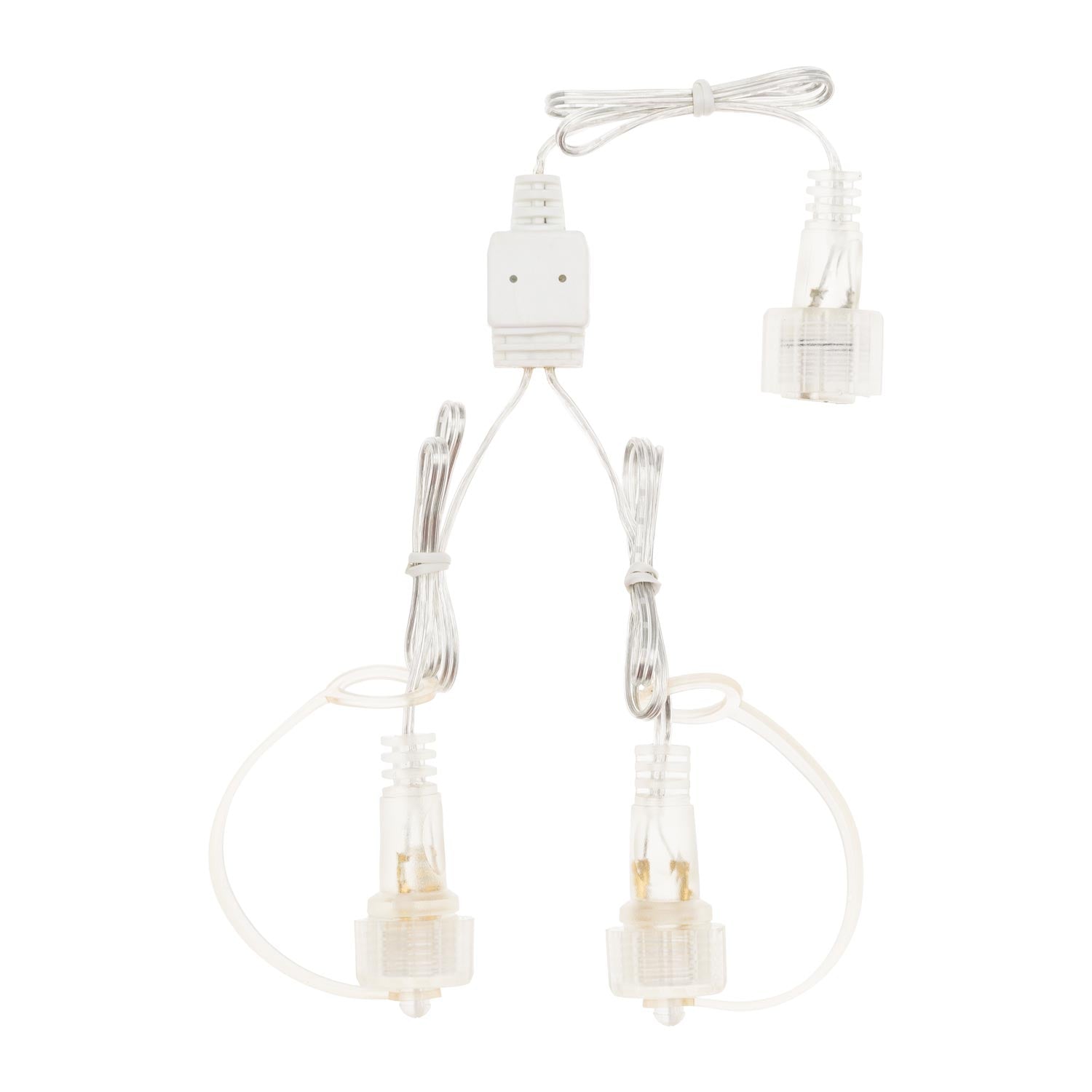 CONNETTORE SMART SYSTEM 2 USCITE CAVO TRASPARENTE
