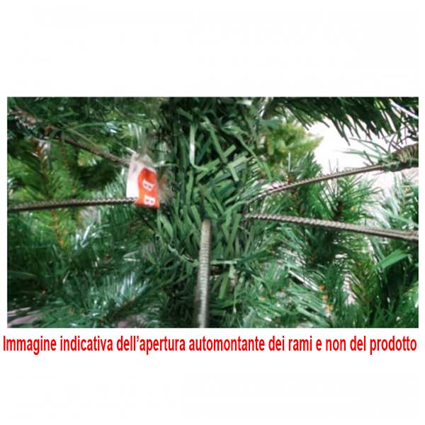 ALBERO DI NATALE INNEVATO 210CM SLIM PENICEL