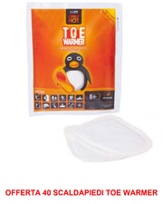 OFFERTA 40 PAIA DI SCALDA PIEDI TOE WARMER PER SCI SPORT