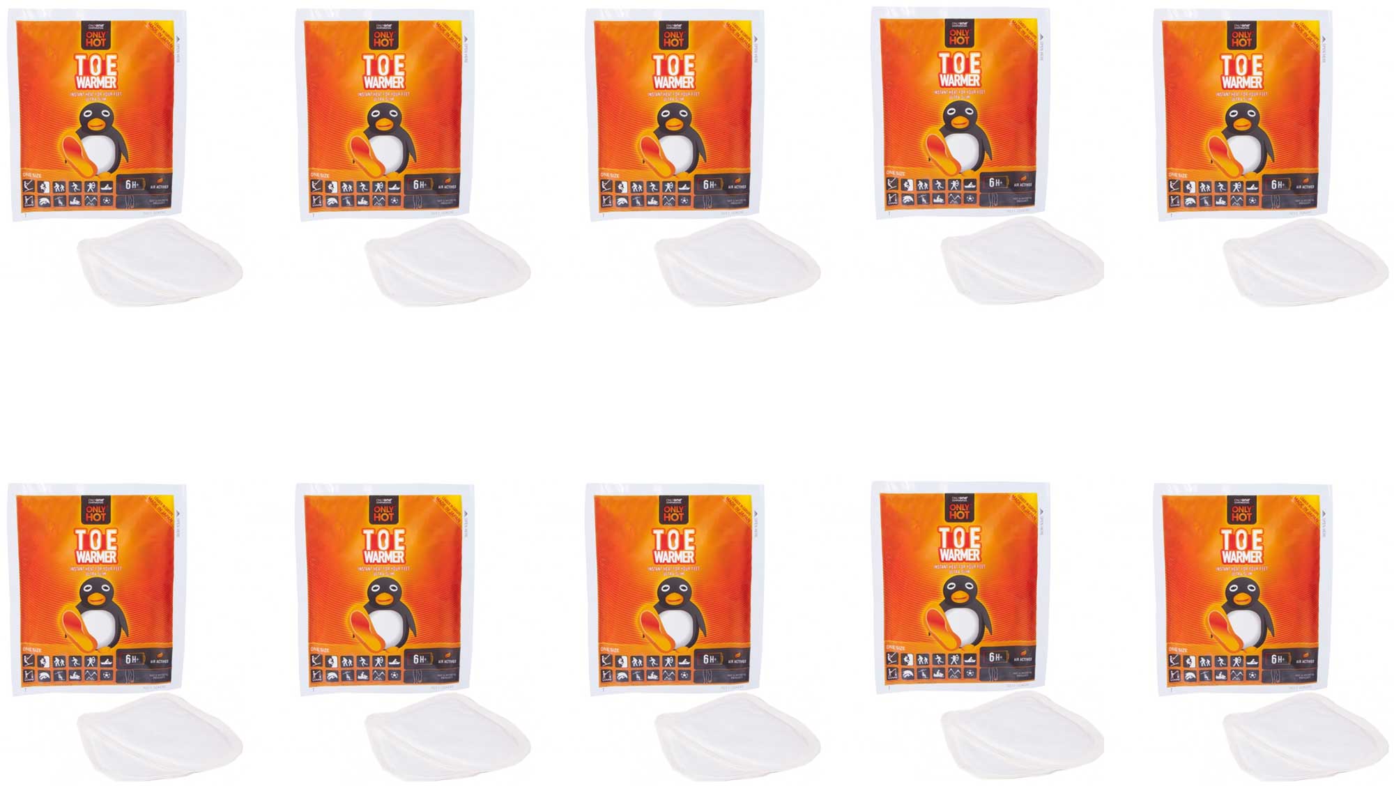 OFFERTA 10 PAIA DI SCALDA PIEDI TOE WARMER PER SCI SPORT