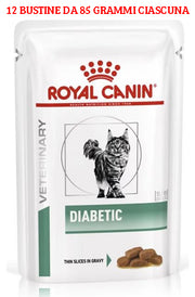 ROYAL CANIN VETERINARY DIABETIC WET CAT FOOD PER GATTI 12 X 85 GR