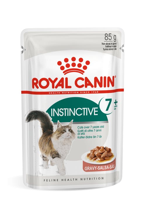 ROYAL CANIN INSTINCTIVE +7 IN SALSA PER GATTI MATURI - 12 X 85G