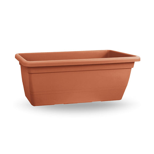 FIORIERA RETTANGOLARE ANTHEA 50CM TERRACOTTA