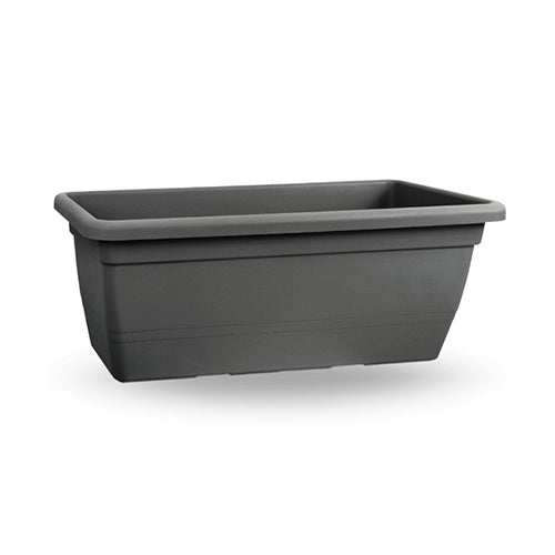 FIORIERA RETTANGOLARE ANTHEA 80CM ANTRACITE