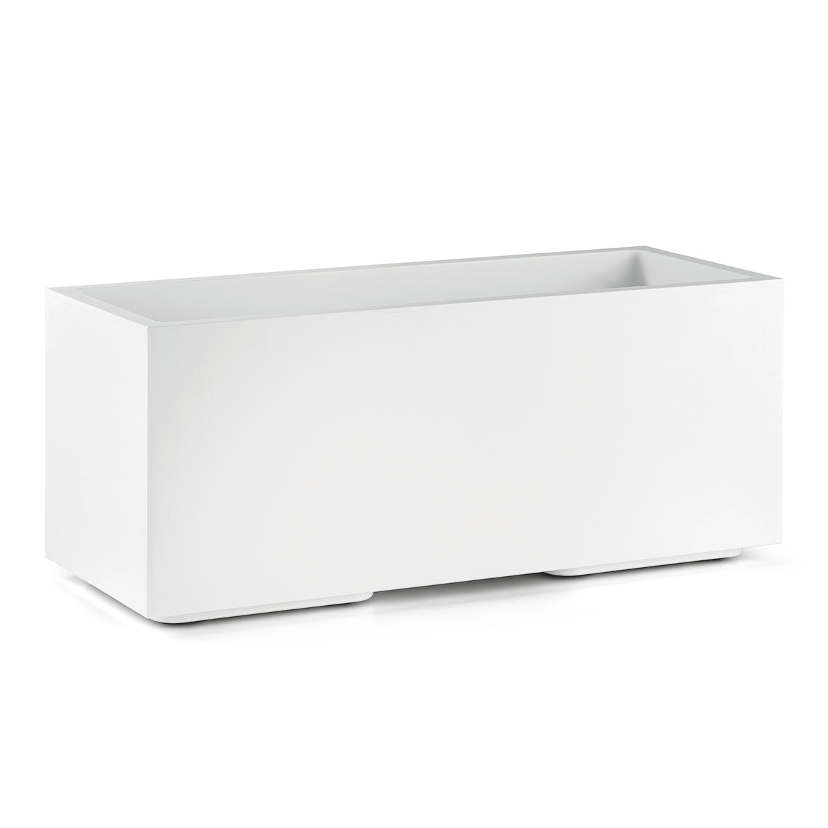 FIORIERA MATHERIA 100 CM BIANCO