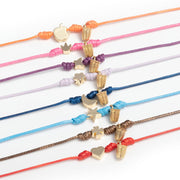 BRACCIALE FILO MAGICO CON CHARMS COLORE A SCELTA