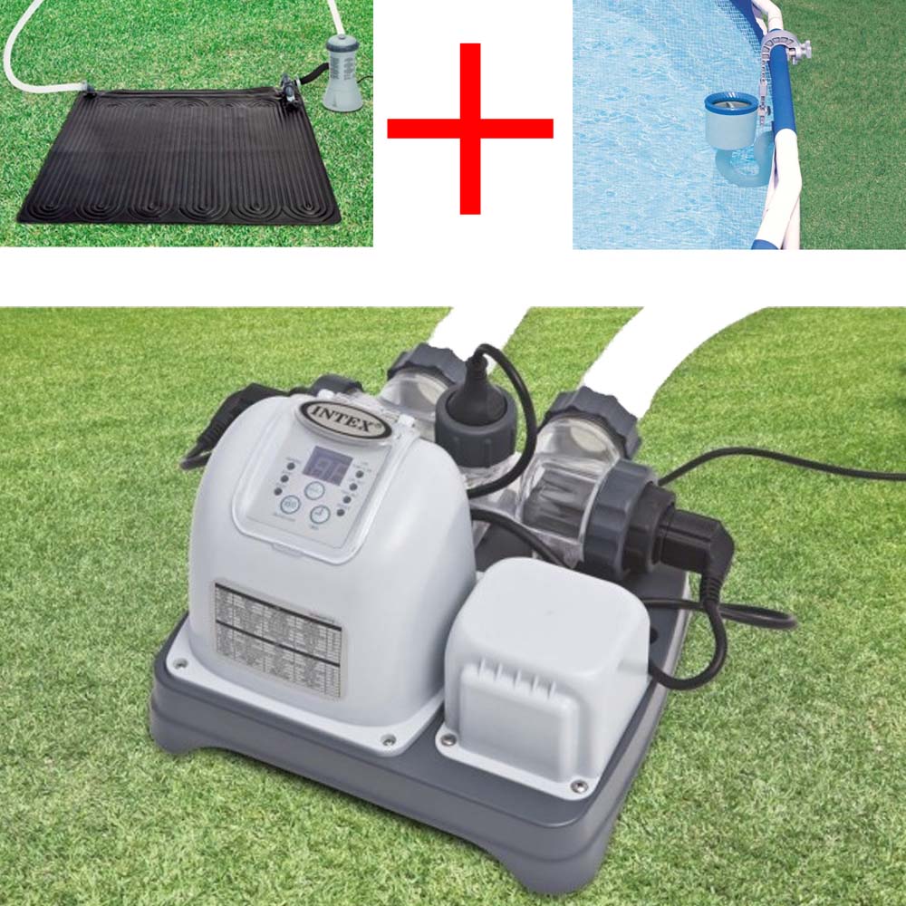 OFFERTA CLORINATORE PER POMPE DA 2.650 L/H + SKIMMER DELUXE + PANNELLO SOLARE