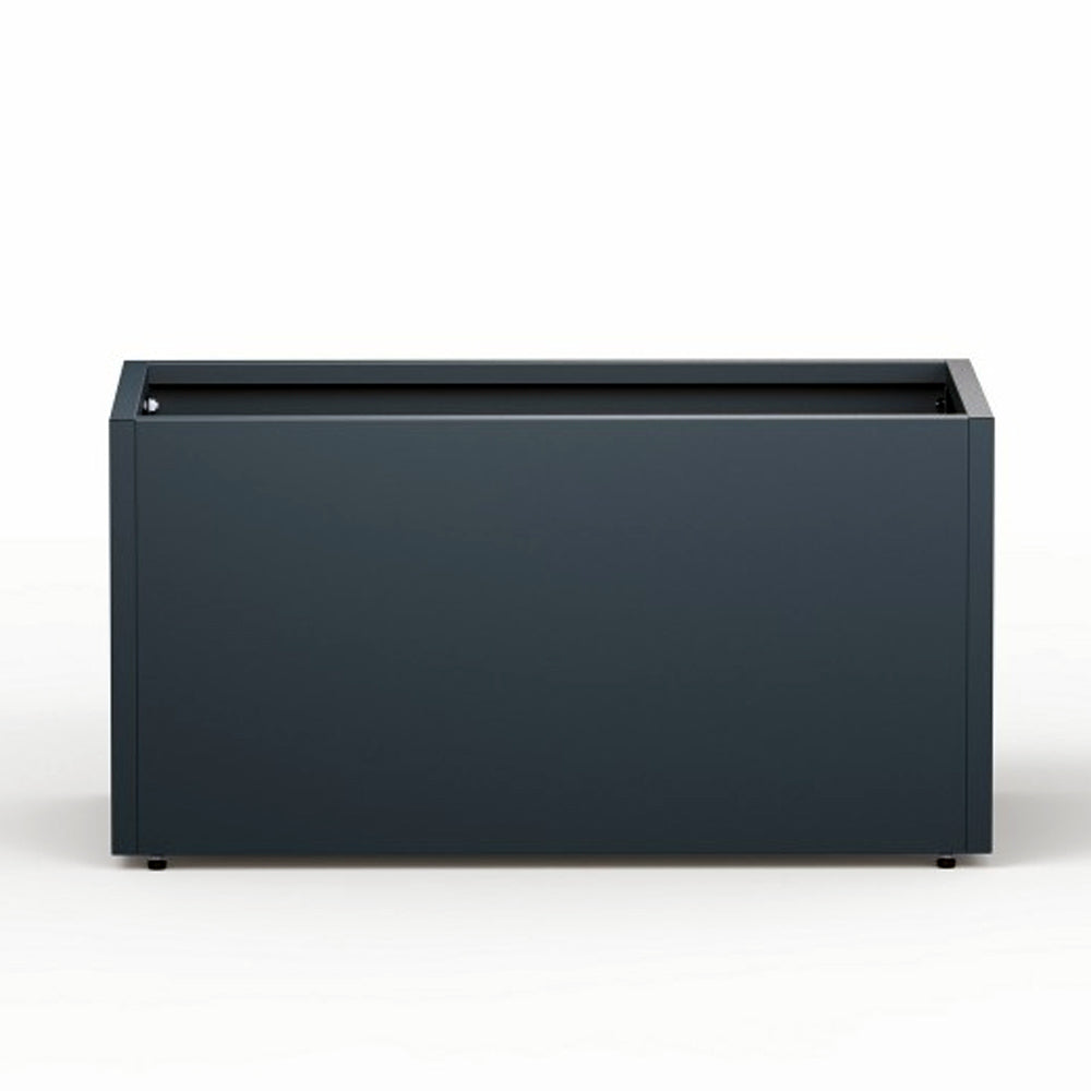 FIORIERA "PLANTER 30" IN METALLO 100X30X50CM ANTRACITE