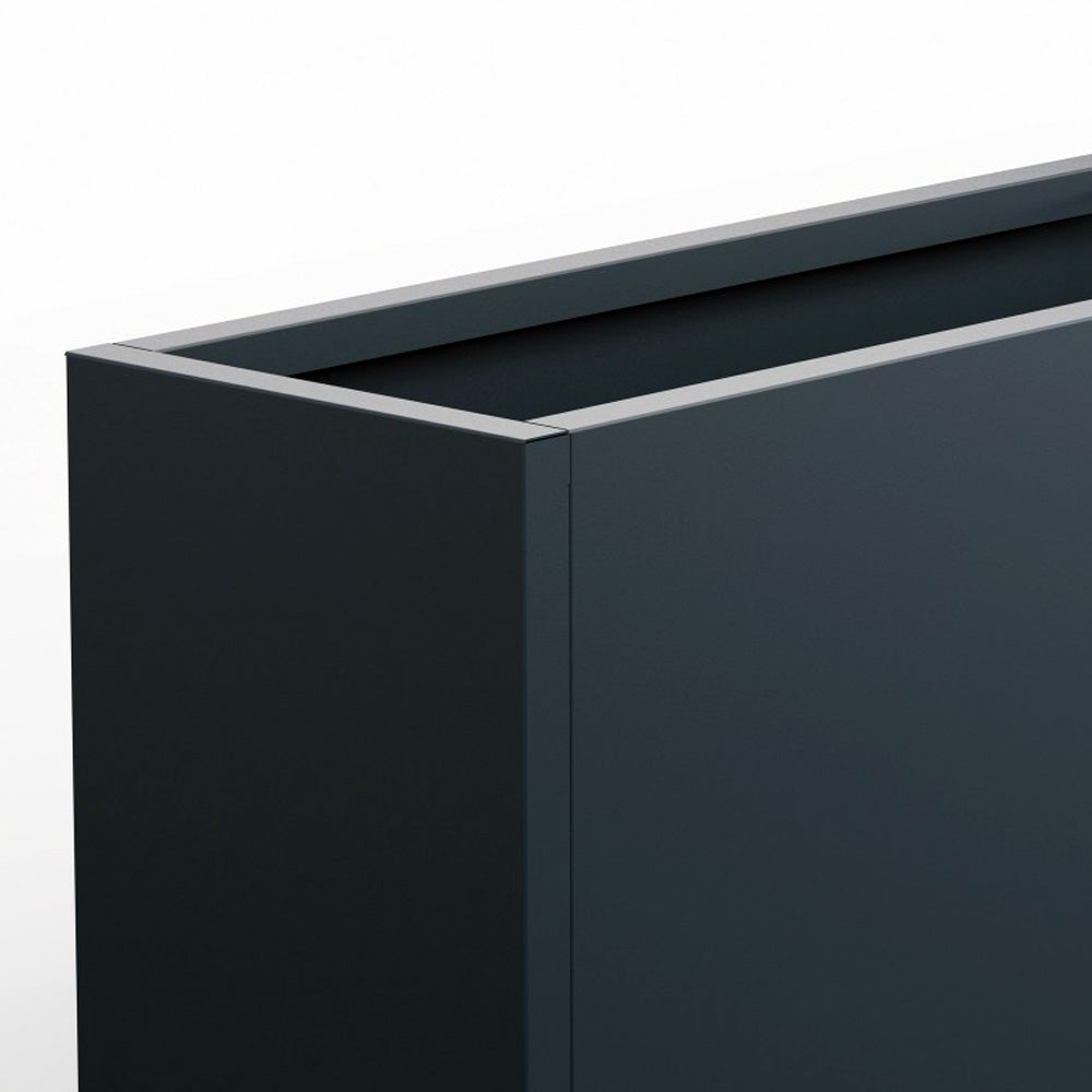 FIORIERA "PLANTER 30" IN METALLO 150X30X50CM ANTRACITE