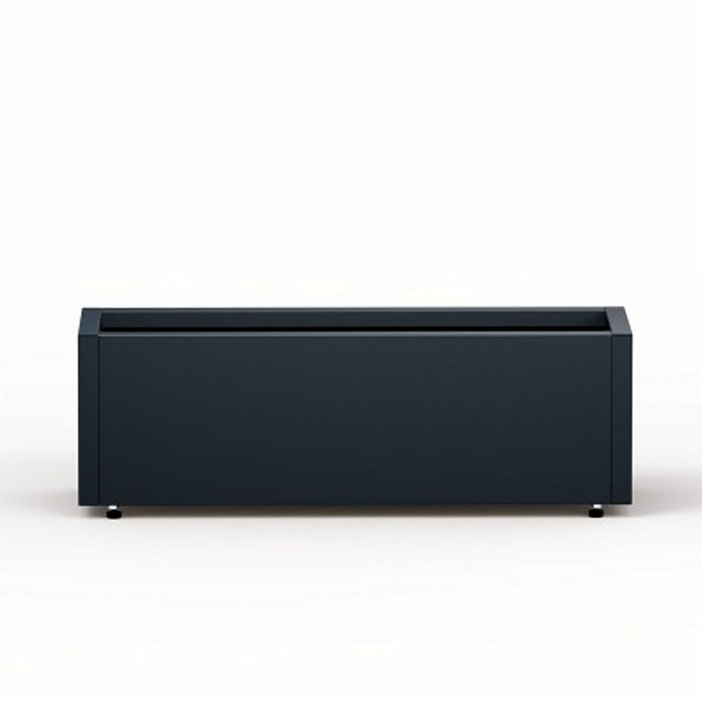 FIORIERA "PLANTER BALCONY" IN METALLO 80X25X25CM ANTRACITE