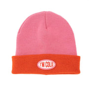 Berretto I'm Cold Rosa Rosso Fisura
