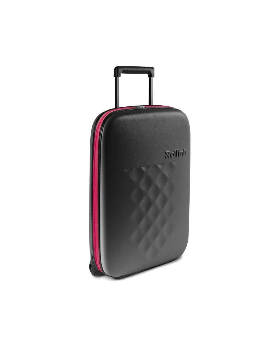 VALIGIA FLEX EARTH CARRY-ON TROLLEY RICHIUDIBILE 55X40X20CM PARADISE PINK
