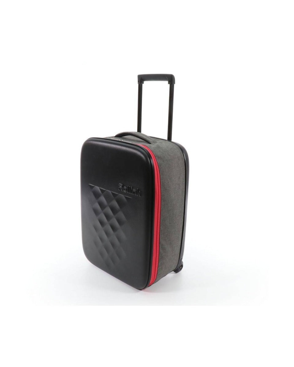 VALIGIA FLEX EARTH CARRY-ON TROLLEY RICHIUDIBILE 55X40X20CM PARADISE PINK