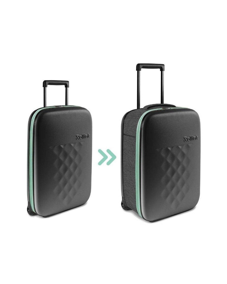 VALIGIA FLEX EARTH CARRY-ON TROLLEY RICHIUDIBILE 55X40X20CM SUMMER MINT