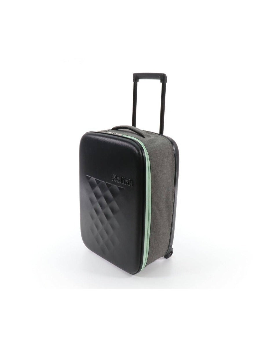 VALIGIA FLEX EARTH CARRY-ON TROLLEY RICHIUDIBILE 55X40X20CM SUMMER MINT
