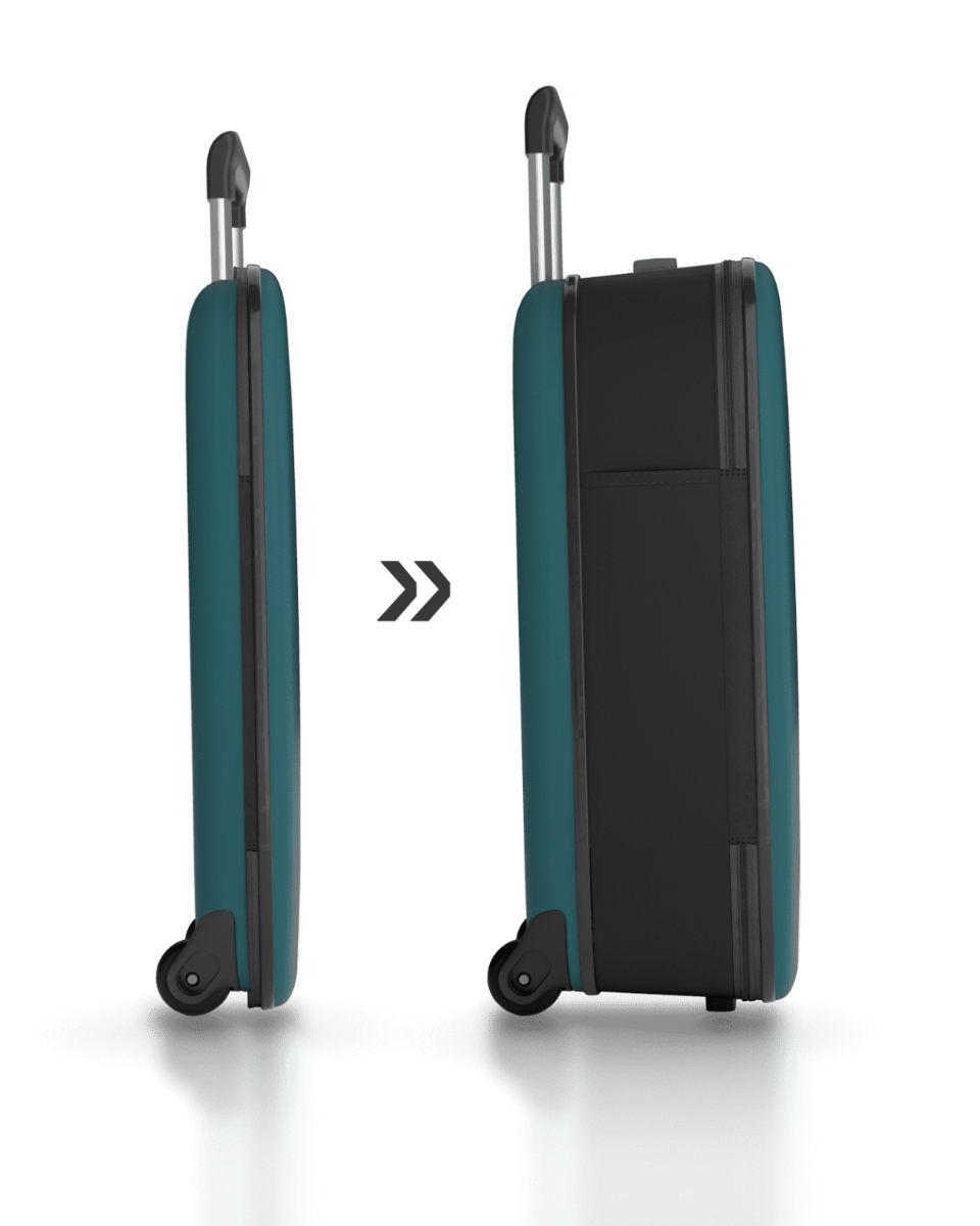 VALIGIA VEGA FLEX TROLLEY CABIN DEEP LAGOON