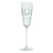 FLUTE CHAMPAGNE TRASPARENTE BAROQUE&ROCK 6X25 CM ACRILICO