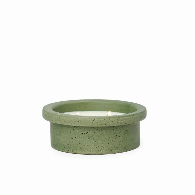 CANDELA PORTAVASO FOLIA FRAGRANZA TIMO E FOGLIE DI OLIVA 141GR
