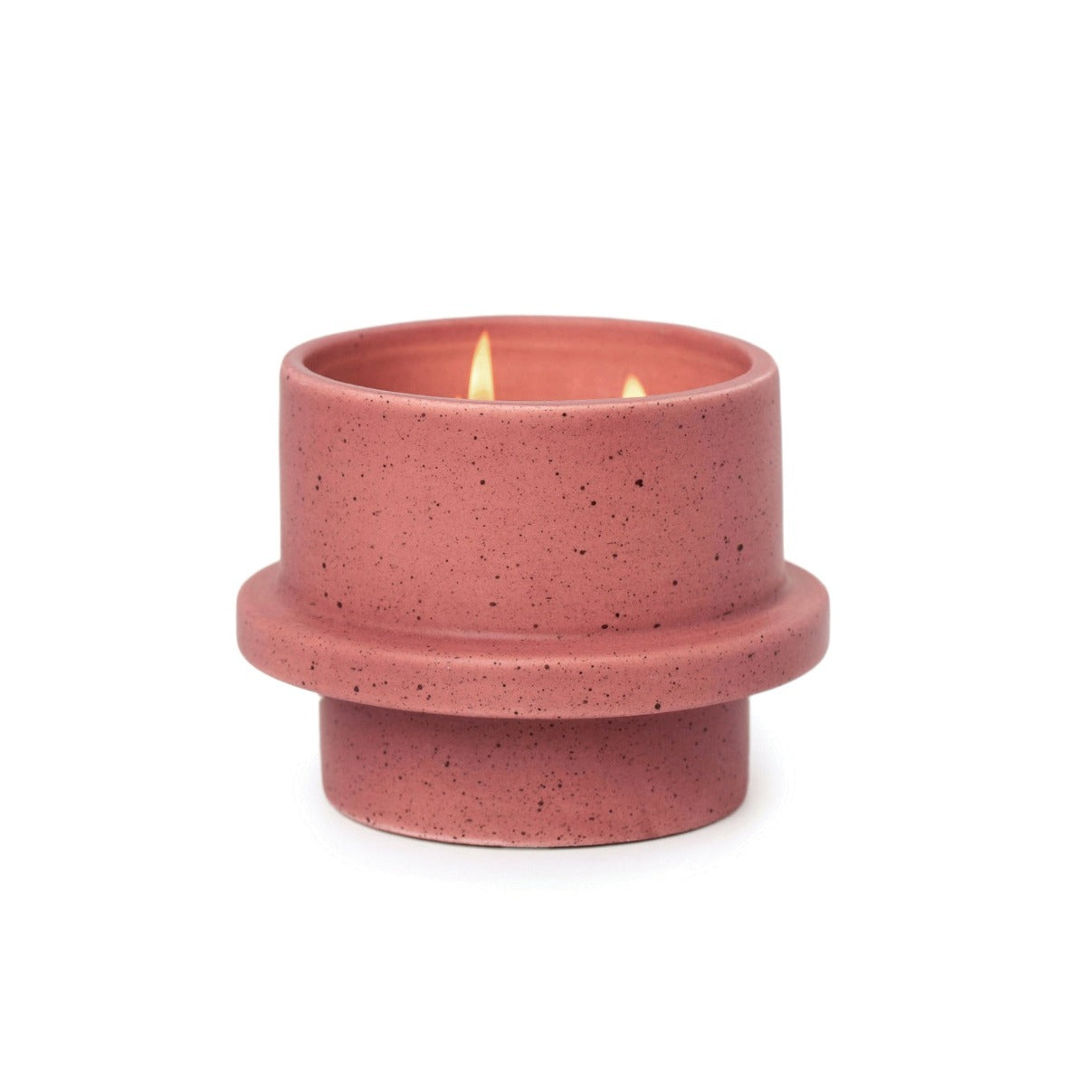 CANDELA PORTAVASO FOLIA FRAGRANZA ROSA 326GR