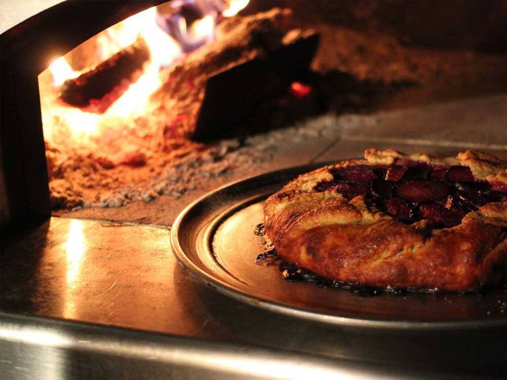 Forno a legna Capri 96x93x191 cm Antracite FONTANA FORNI