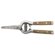 FORBICE PER FIORI CON MANICO IN LEGNO 20,5CM