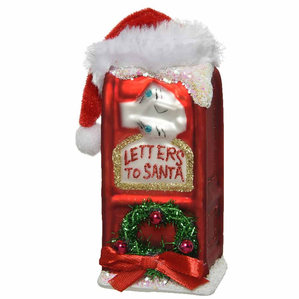 CASSETTA DELLE LETTERINE DI NATALE APPENDIBILE H11CM