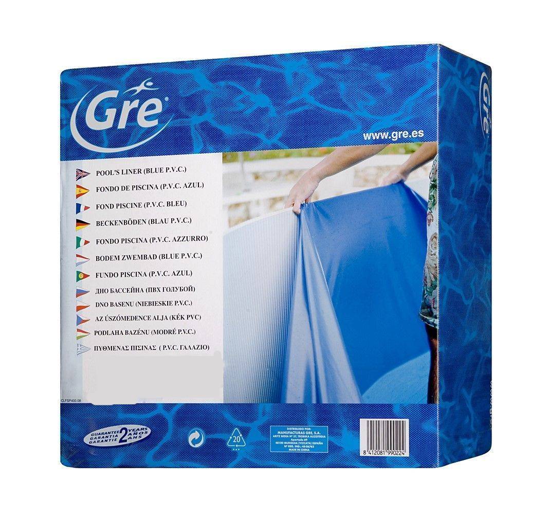 LINER RICAMBIO AZZURRO 610X375X120CM