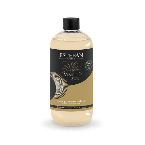RICARICA PER BOUQUET DIFFUSORE A BASTONCINO FRAGRANZA VANILLE D'OR 500ML