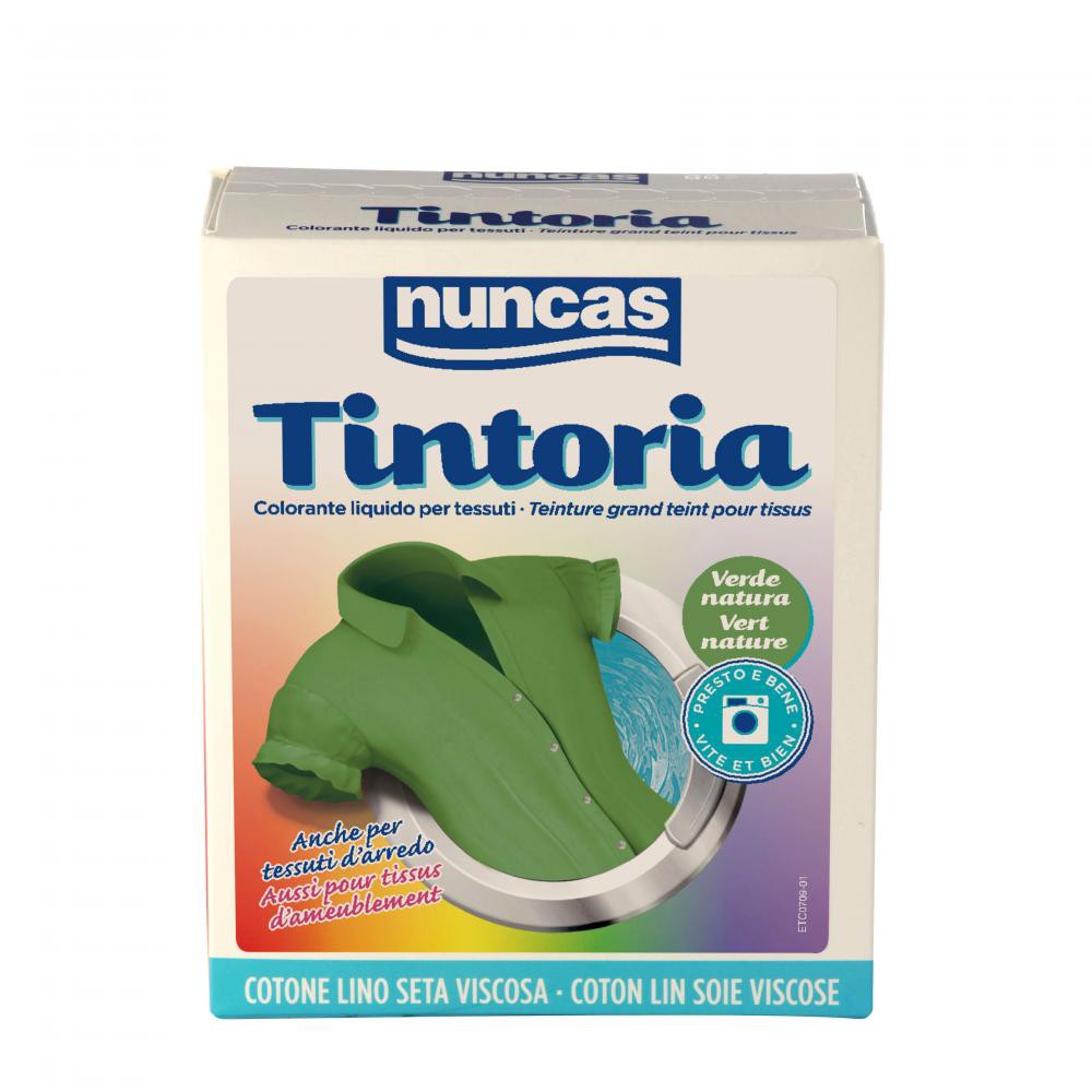 COLORANTE LIQUIDO PER TESSUTI VERDE 100 ML