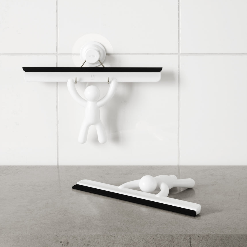 Tergivetro adesivo Buddy 26x19x4 cm Bianco UMBRA