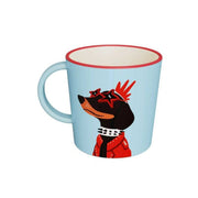 Tazza Classic Gazzazzolo con Cane 400ml Azzurro Quy Cup